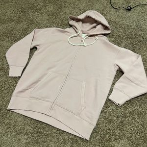 American Eagle Outfitters pink jacket.